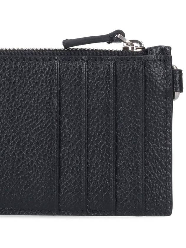 Wave Logo Strap Card Wallet Black - BALENCIAGA - BALAAN 5