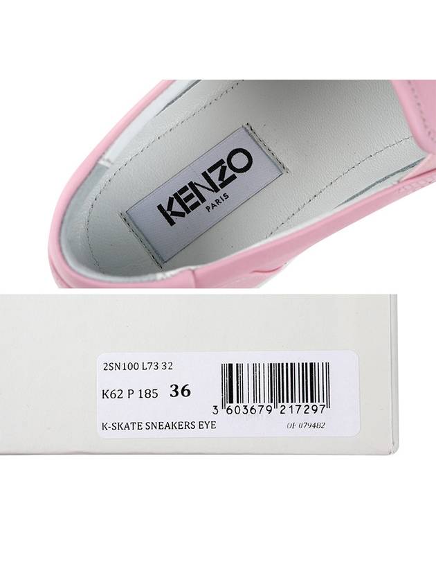 K Skate Eye Slip On Rose Flamant - KENZO - BALAAN 7