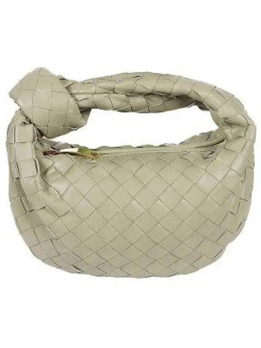 Jodie Intrecciato Small Tote Bag Travertine - BOTTEGA VENETA - BALAAN 2