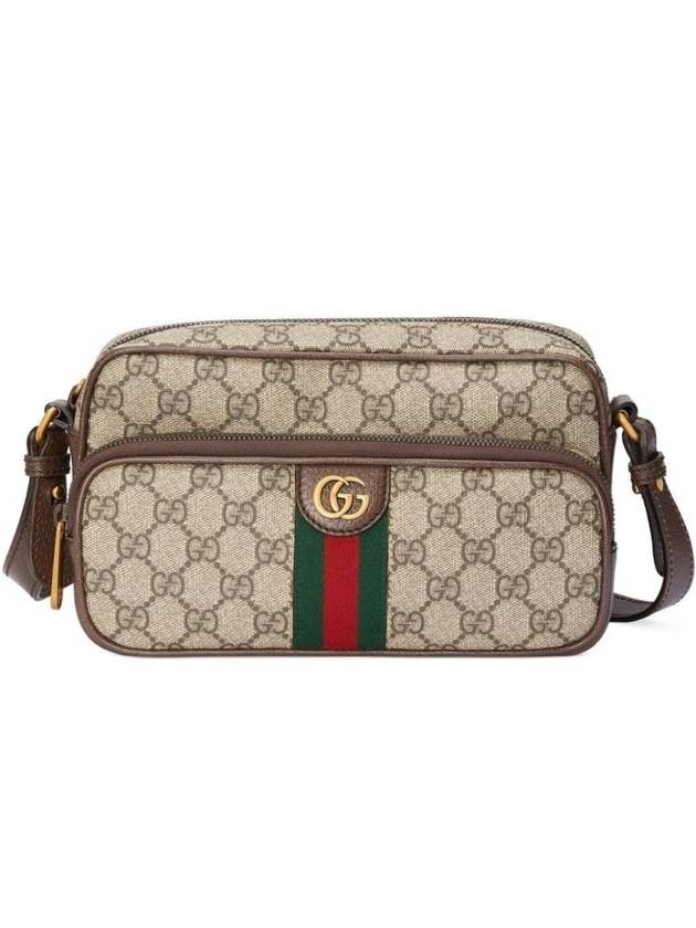 Ophidia Small Canvas Cross Bag Beige - GUCCI - BALAAN 2