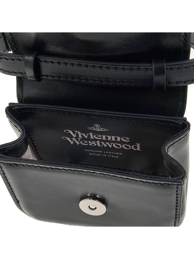 Orb Plaque Mini Bag Black - VIVIENNE WESTWOOD - BALAAN 11