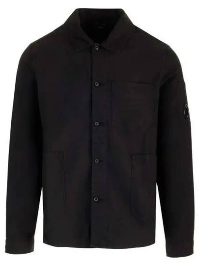 Ottoman Workwear Long Sleeve Shirt Black - CP COMPANY - BALAAN 2