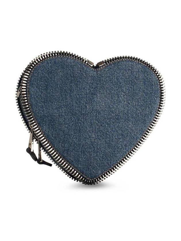 Moschino Blue Denim Crossbody Bag - MOSCHINO - BALAAN 3