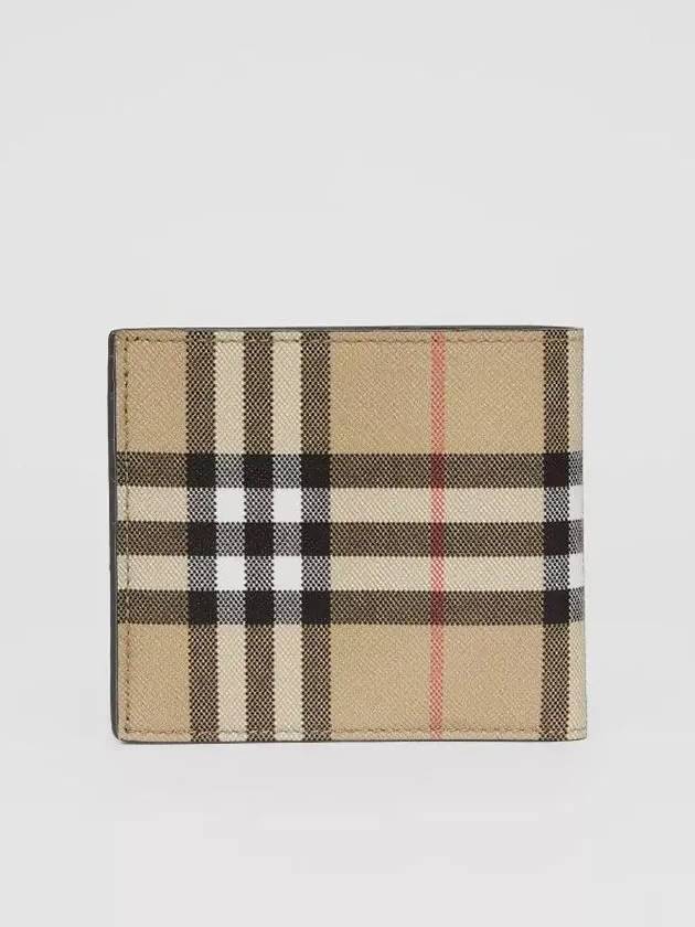 Vintage Check Bifold Wallet Archive Beige - BURBERRY - BALAAN 7