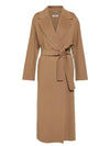 Elisa Wool Single Coat Camel - MAX MARA - BALAAN 6