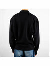 Fox Head Patch Half Zipper Sweatshirt Black - MAISON KITSUNE - BALAAN 5