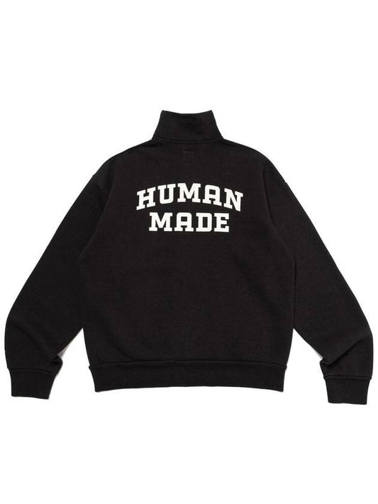 Military half zipup sweatshirt MILITARY HALF ZIP SWEATSHIRT - HUMAN MADE - BALAAN 2