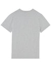 Fox Head Patch Classic Short Sleeve T-Shirt Grey Melange - MAISON KITSUNE - BALAAN 3