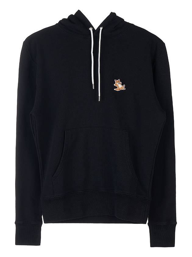 Chillax Fox Patch Classic Hoodie Black - MAISON KITSUNE - BALAAN 11