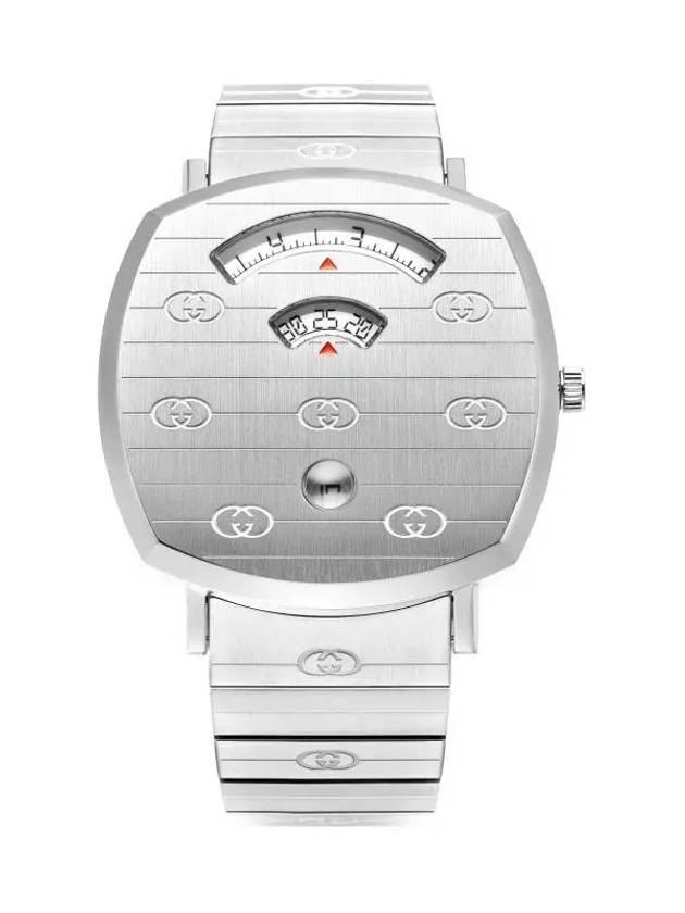 Grip Quartz Metal Watch Silver - GUCCI - BALAAN 3