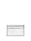 Logo Print Card Wallet Silver - ALEXANDER MCQUEEN - BALAAN 1