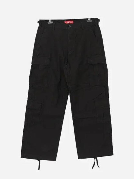 Cargo Patch Logo Men s Pants FW23P20 BLACK 1044298 - SUPREME - BALAAN 1