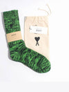 Black Heart Socks Green - AMI - BALAAN 4