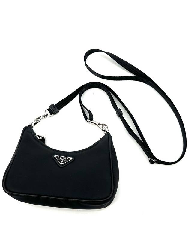 1TT122 Tesuto nylon re edition mini 2way hobo bag - PRADA - BALAAN 1