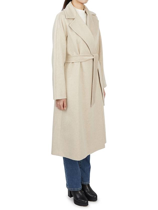 Umido Cashmere Single Coat Ivory - MAX MARA - BALAAN 5