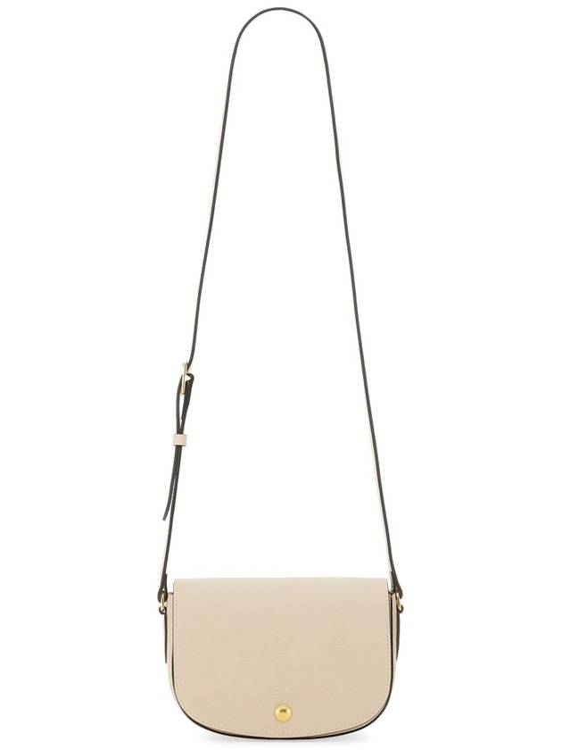 Epure Leather Cross Bag White - LONGCHAMP - BALAAN 3