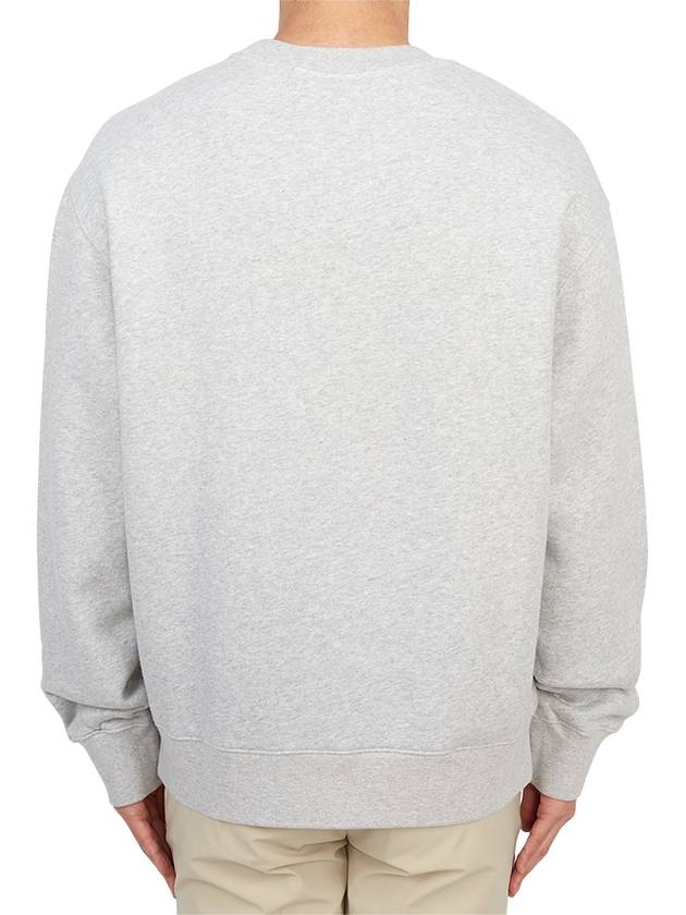 College Fox Print Sweatshirt Light Grey - MAISON KITSUNE - BALAAN 5