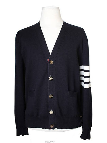 men cardigan - THOM BROWNE - BALAAN 1