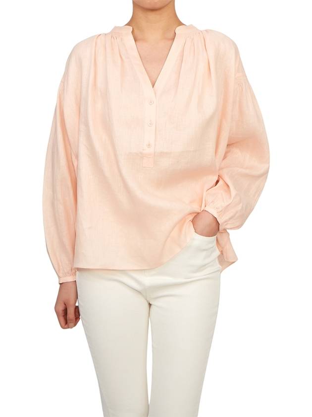 Women's Nipoa Blouse Peach - VANESSA BRUNO - BALAAN 5