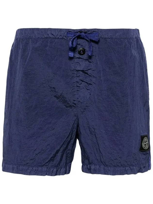 Swimming Nylon Trunk Shorts Purple Blue - STONE ISLAND - BALAAN 2