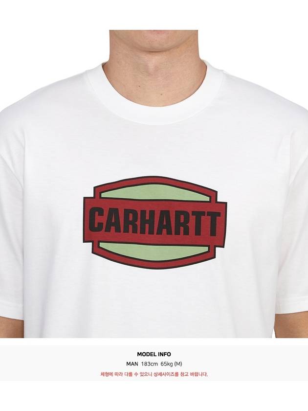 Press Script Short Sleeve T-Shirt White - CARHARTT WIP - BALAAN 6