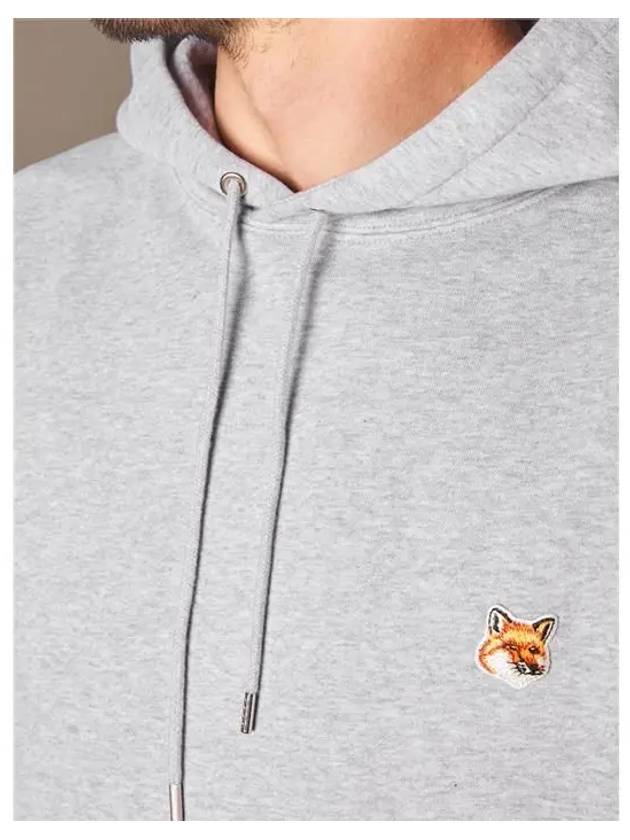 Fox Head Patch Regular Hoodie Grey - MAISON KITSUNE - BALAAN 5