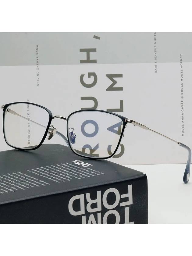 Blue light blocking glasses frame TF5774DB 016 Eye protection Asian fit - TOM FORD - BALAAN 2