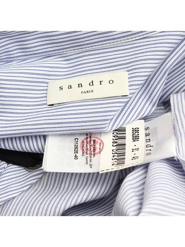 blue striped shirt 44 55 - SANDRO - BALAAN 3