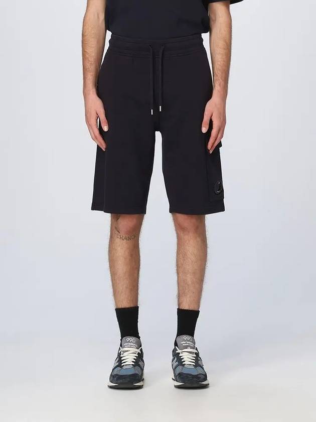 Lens Banding Cargo Shorts Navy - CP COMPANY - BALAAN 4