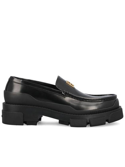 4G Terra Leather Loafers Black - GIVENCHY - BALAAN 2