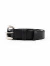 Medium Marco Vintage Calfskin Belt Black - CELINE - BALAAN 3