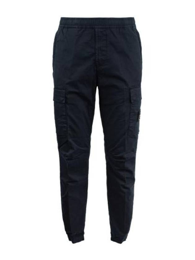 Banding Waist Tapered Cargo Straight Pants Navy - STONE ISLAND - BALAAN 2