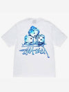 Melted t shirt white men - STUSSY - BALAAN 1