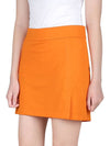 Amelie H Line Skirt Orange - J.LINDEBERG - BALAAN 5