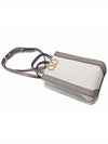 V Logo Mini Shoulder Bag Grey - VALENTINO - BALAAN 6