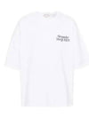 Logo Print Cotton Short Sleeve T-Shirt White - ALEXANDER MCQUEEN - BALAAN 2