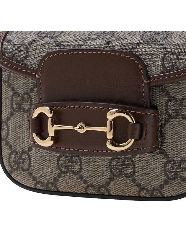 Horsebit 1955 Strap Shoulder Bag Brown - GUCCI - BALAAN 8