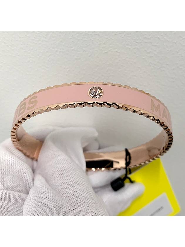 The Medallion Large Bangle Bracelet Pink - MARC JACOBS - BALAAN 7