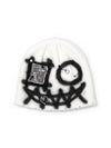 BBD Goblin Graffiti Custom Beanie White - BLACKBLOND - BALAAN 2