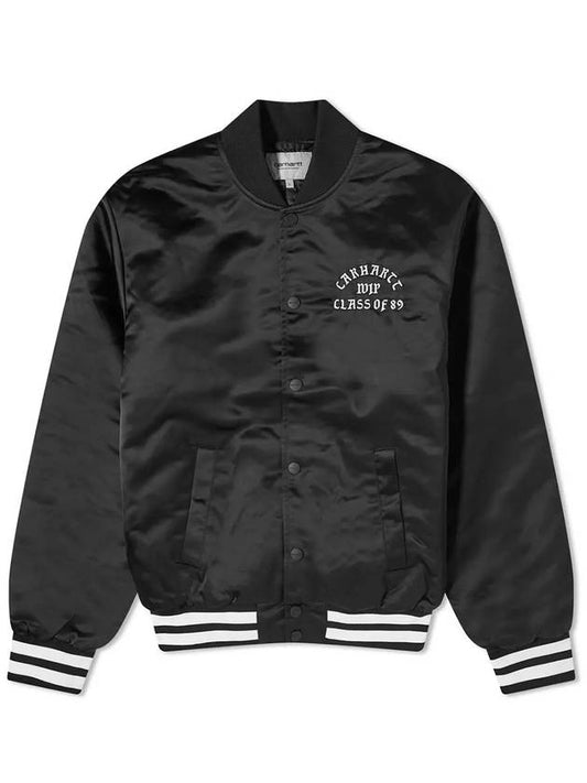 Class Of 89 Bomber Jacket Black - CARHARTT WIP - BALAAN 2