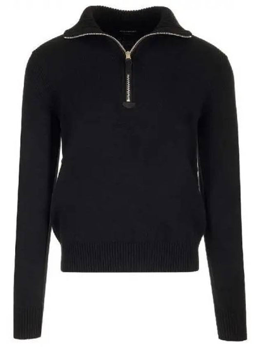 KFL002 YMW026F23 LB999 Cashmere blend half zip knit 1120059 - TOM FORD - BALAAN 1