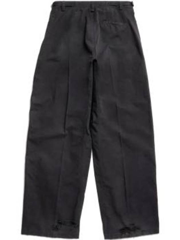 Minimal Cargo Wide Pants Black - BALENCIAGA - BALAAN 3