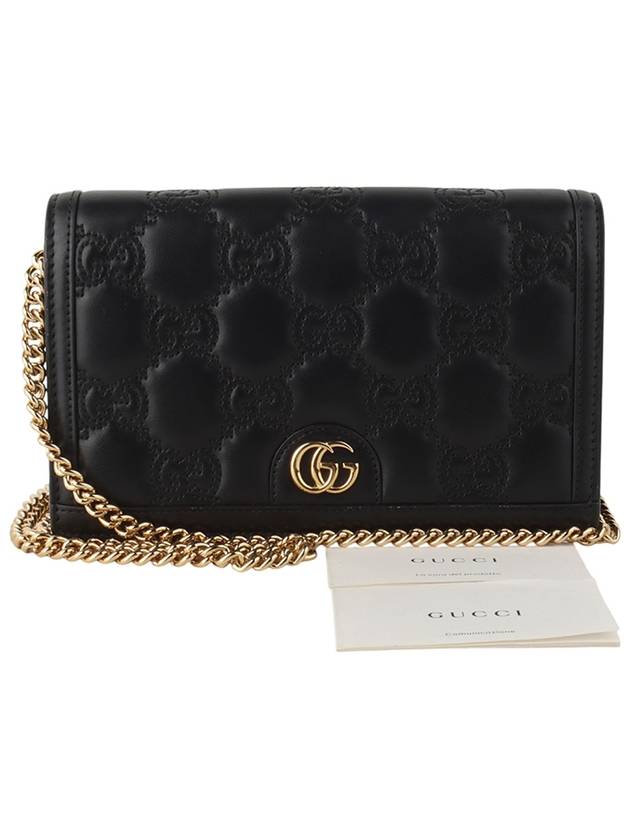 723787 GG matelass chain wallet woc cross bag 34138K - GUCCI - BALAAN 8