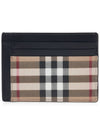 Vintage Check Money Clip Card Wallet Archive Beige - BURBERRY - BALAAN 2