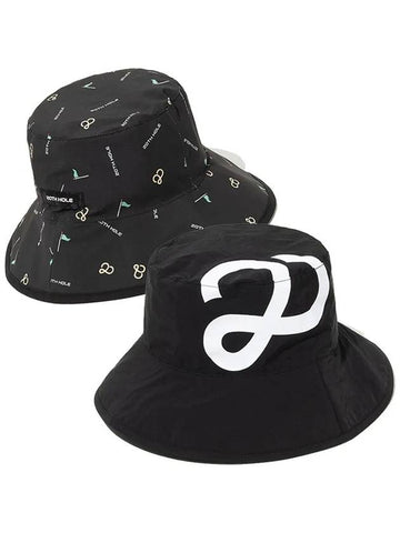 20 Symbol Logo Reversible Bucket Hat BLACK - 20THHOLE - BALAAN 1