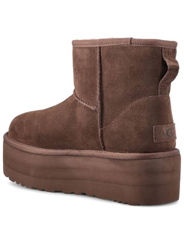 Classic Mini Platform Suede Winter Boots Brown - UGG - BALAAN 4