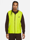 Sherpa Fleece Vest Neon Green - NIKE - BALAAN 2