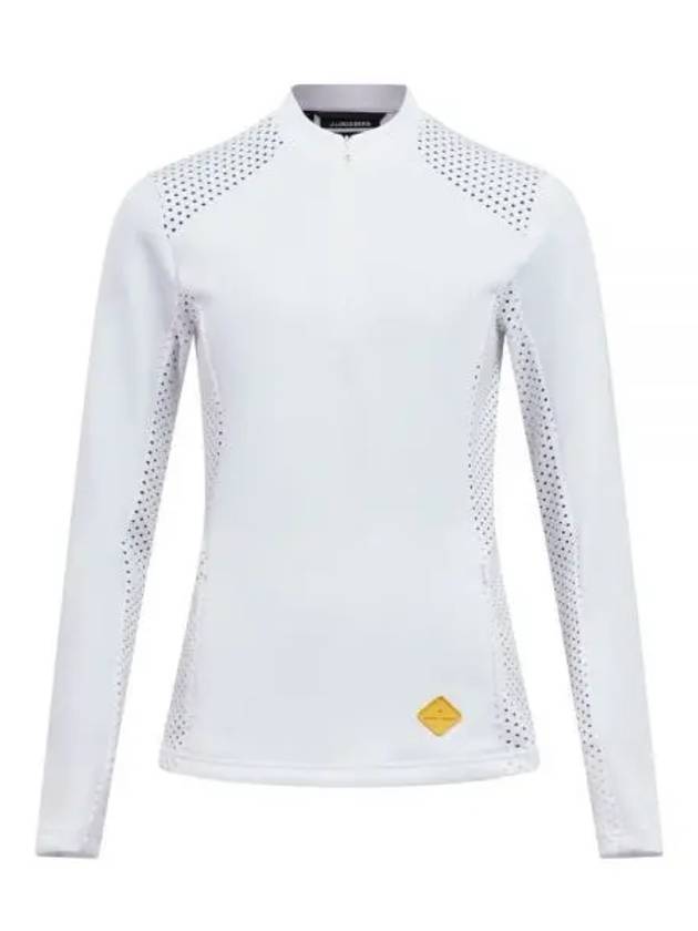 Betty Mid Layer Long Sleeve T-Shirt White - J.LINDEBERG - BALAAN 1