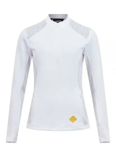 Betty Mid Layer Long Sleeve T-Shirt White - J.LINDEBERG - BALAAN 2