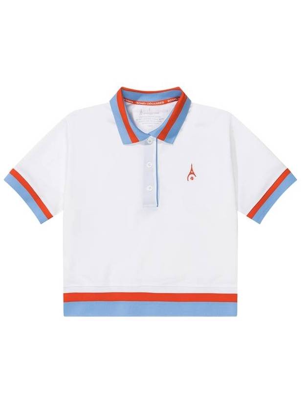 Signature Polo Shirt White - ROND&DEMARRER - BALAAN 1